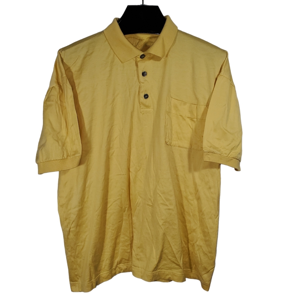 In Fiamme Polo Shirt Boxy Golf Casual Retro Made-Italy Cotton